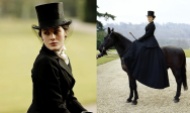 Downton Abbey - Lady Mary Crawley riding